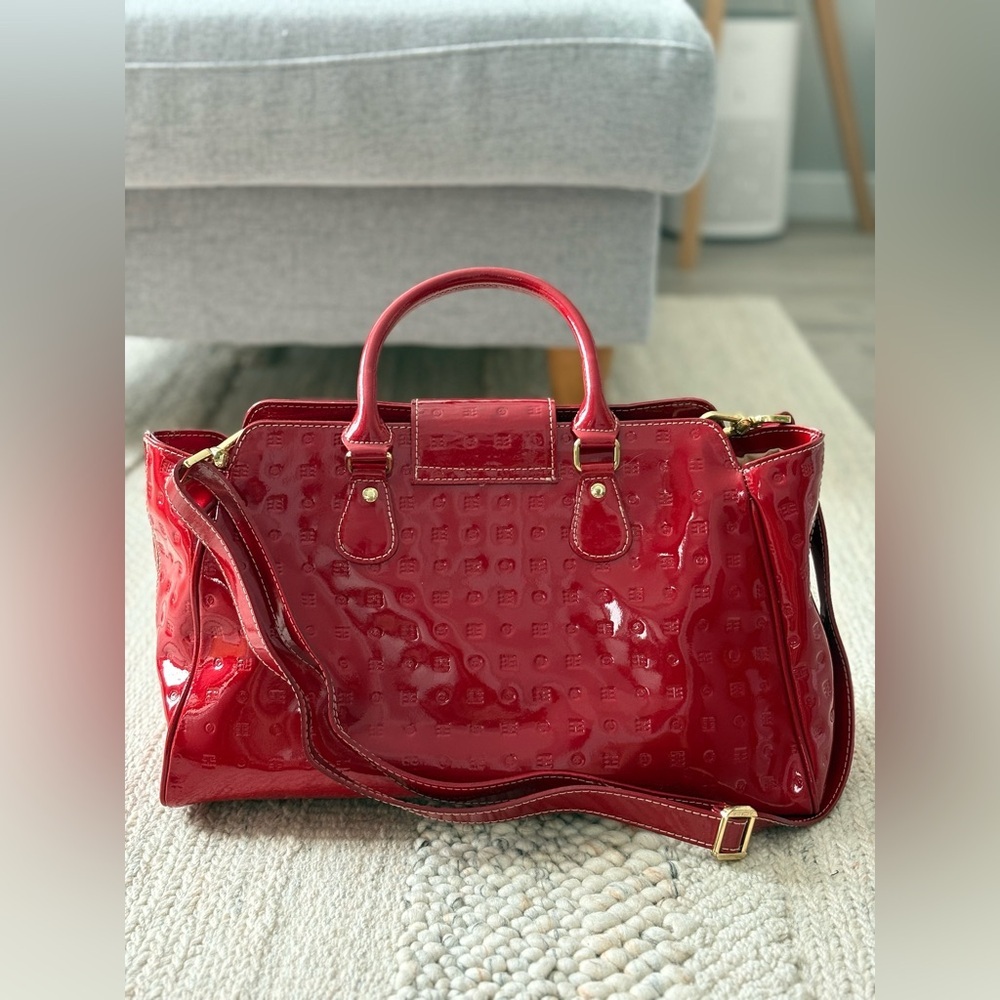 Arcadia gorgeous red handbag/cross body bag - Picture 4 of 13